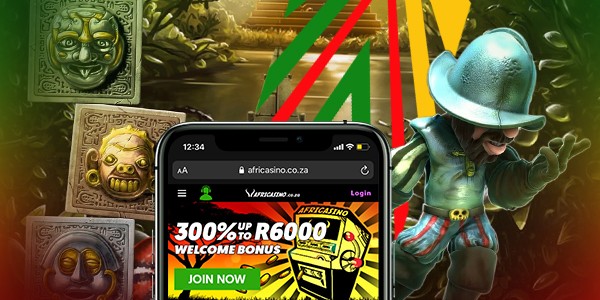 Africasino on Mobile