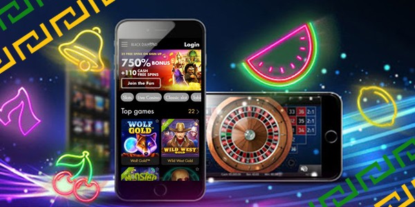 black diamond casino mobile